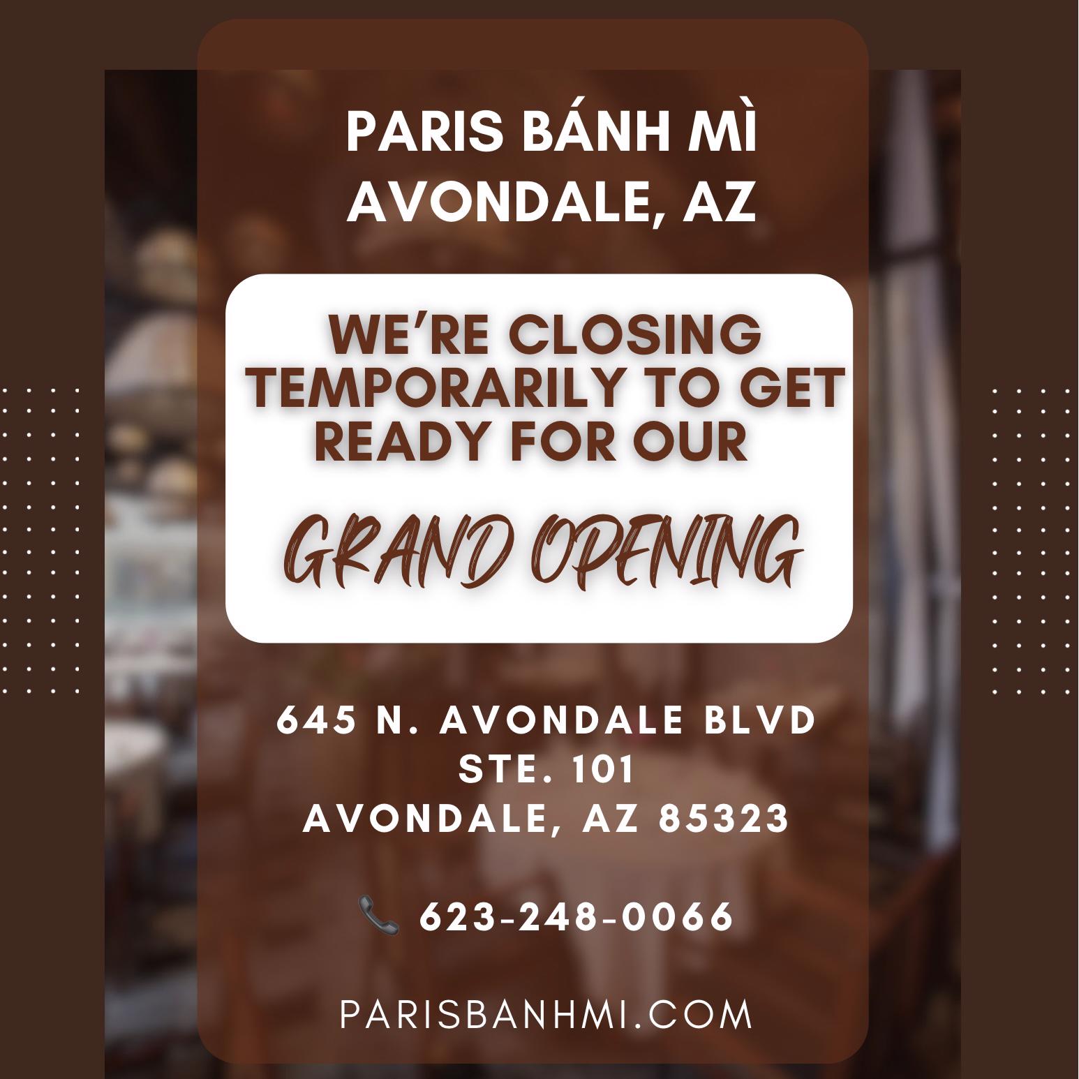 PARIS BANH MI AVONDALE, AZ 