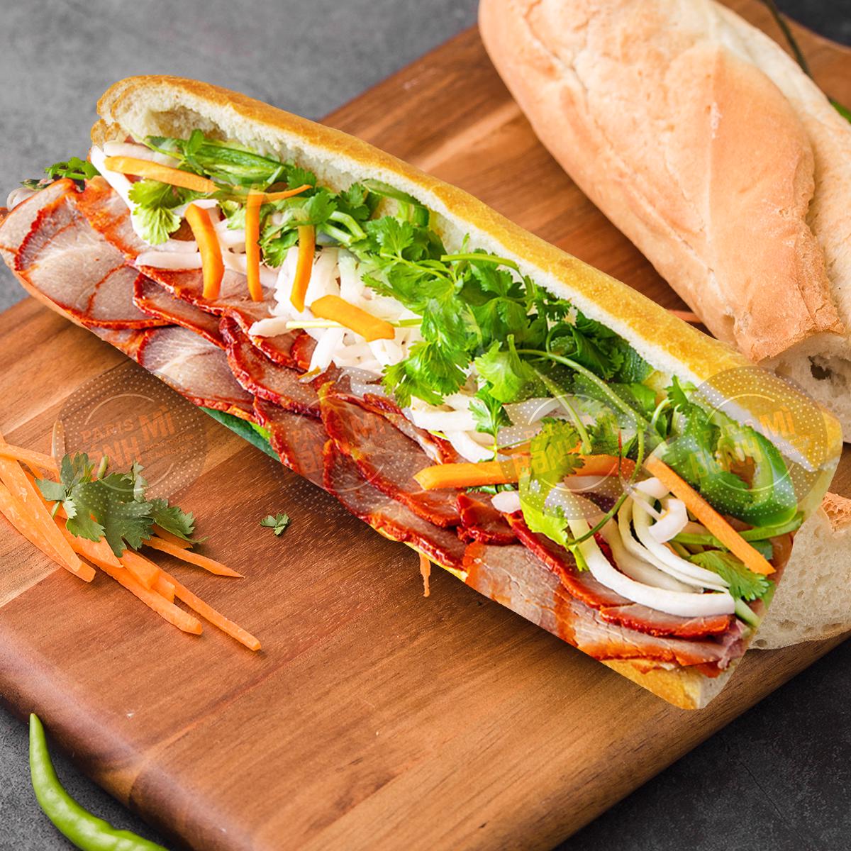 Banh Mi Pate & Pork BBQ